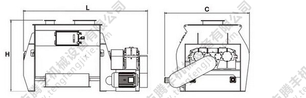 無(wú)重力混合機(jī)結(jié)構(gòu)尺寸
